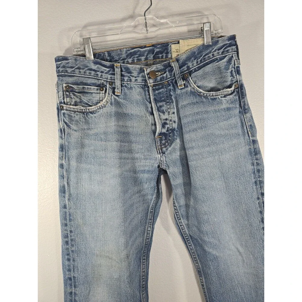 Hollister Balboa medium wash Blue Jeans Mens Size 32x32 Y2K vintage AE
